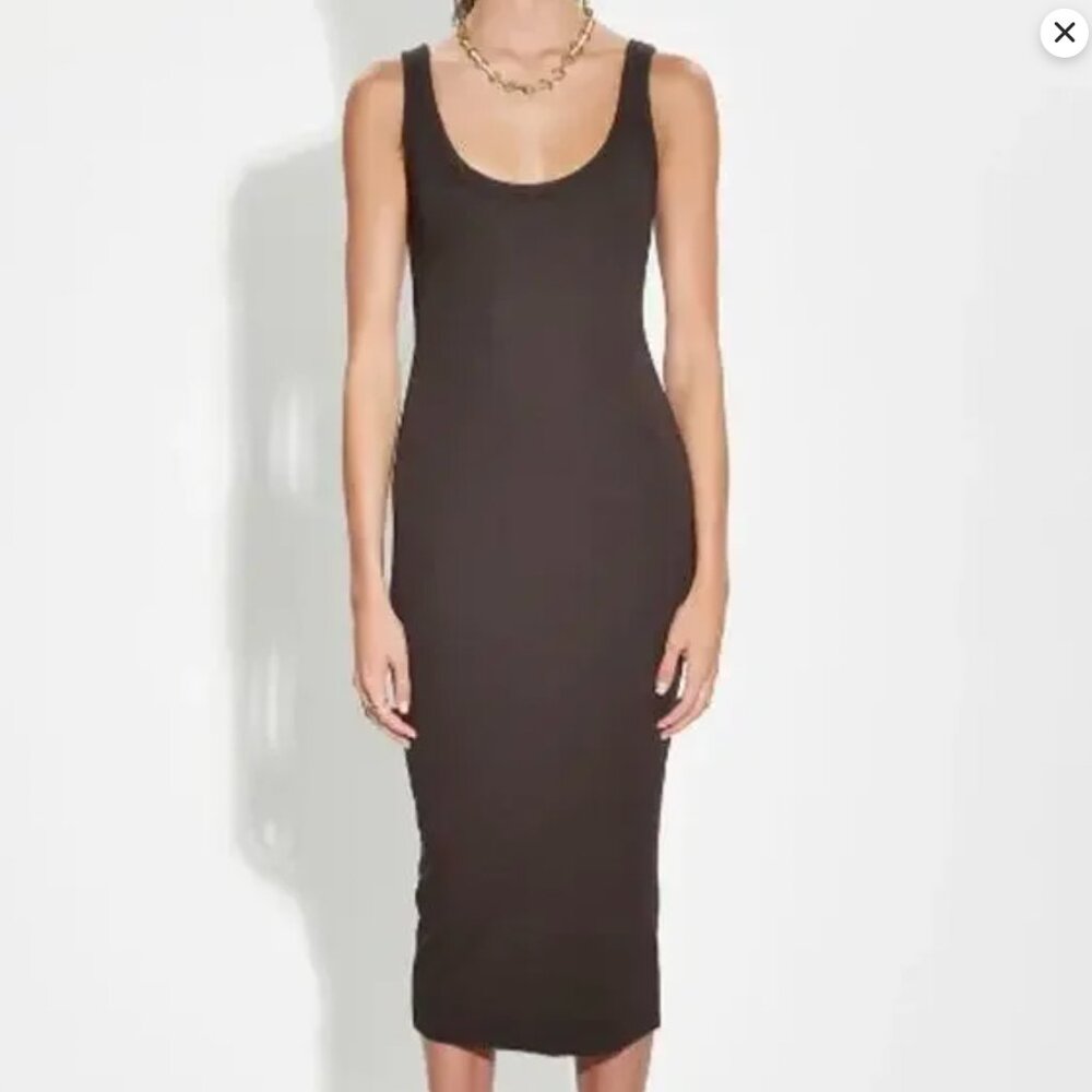 Cotton Citizen Verona Dress - Espresso  - NWT Small